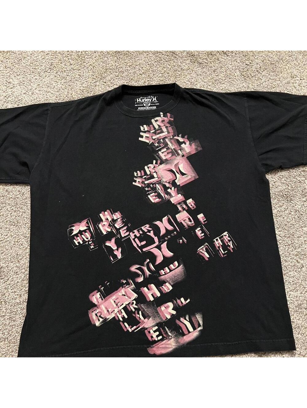 rare vintage Hurley men's t-shirt